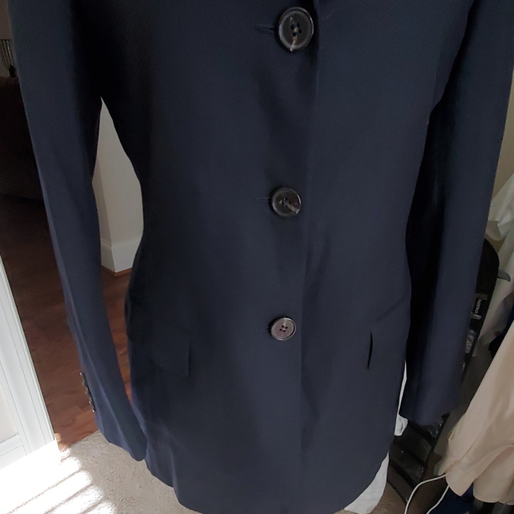 nwt ladies navy Giorgio's of palm beach blazer 10 - Picture 2 of 8